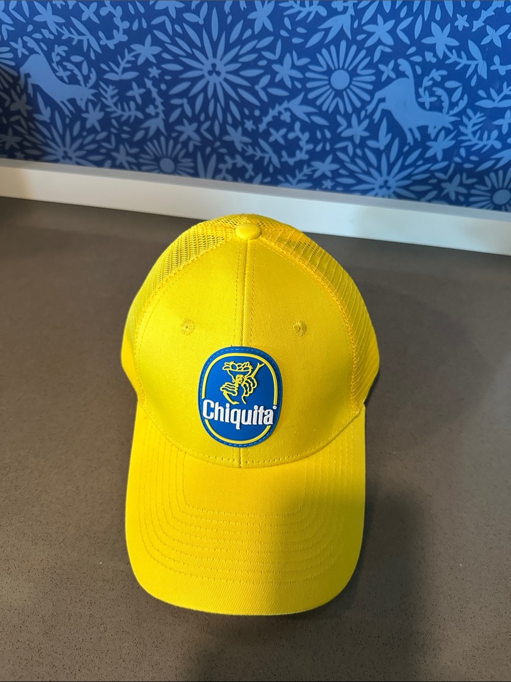 Chiquita Yellow Mesh Trucker Hat